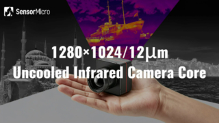 Niechłodzony Megal Pixel 1280x1024/12μm Rdzeń kamery na podczerwień firmy SensorMicro