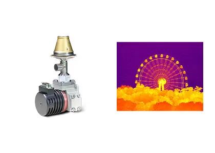 High Definition Cooled IR Detector 1280x1024 12μm Infrared Associates MCT Detector