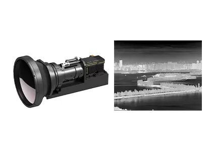 Chłodzony moduł termowizyjny 640x512 / 15µm z obiektywem ze zmienną ogniskową 60~240mm/F4