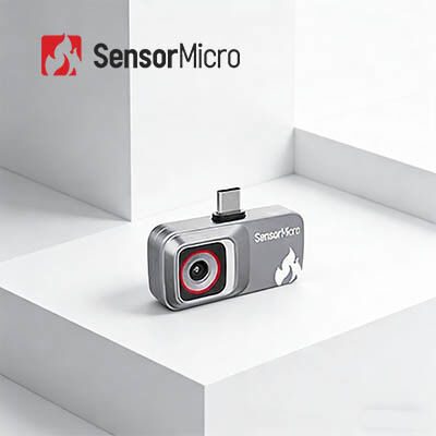 Kamera termiczna o rozdzielczości 120×90 z interfejsem USB2.0 dla urządzeń mobilnych