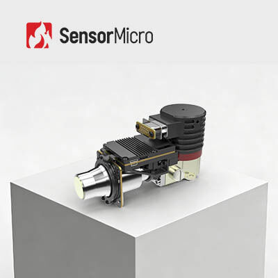 Chłodzony rdzeń kamery termowizyjnej MWIR FPA z rozdzielczością 320x256 i obiektywem 55mm do obrazowania gazów optycznych