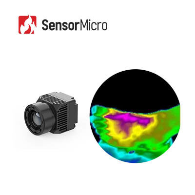 640×512 Rozdzielczość 8μm Pixel Size Thermal Camera Core z dokładnością ± 0,5°C do badania gorączki