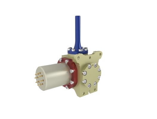 Zintegrowana chłodnica krio rotacyjna Stirlinga z miniaturowym układem chłodzenia z zamkniętym obiegiem